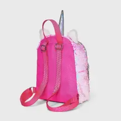 Kids' 7" Unicorn Flip Sequin Mini Backpack - Cat & Jack&trade; Pink