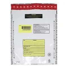 Nadex Coins&trade; 12 In. x 16 In. Opaque Tamper-Evident Cash and Coin Bank Deposit Bags for Fraud Prevention (50 Pack) in White