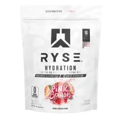 RYSE Core Hydration Electrolyte Supplement Powder - Pink Splash: Sports Nutrition, 16 Pack