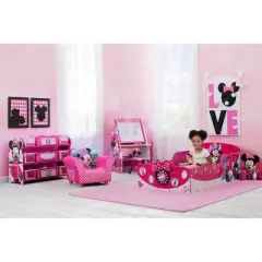 Toddler Disney Minnie Mouse Interactive Wood Bed - Delta Children