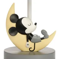 Lambs & Ivy Mickey Mouse Lamp with Shade - Includes Light Bulb