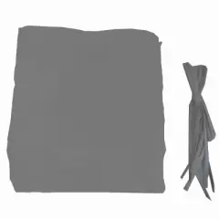 Gulches Universal Canopy Cover Replacement for 12x9 Ft Curved Outdoor Pergola Structure - Grey, Durable and Weather-Resistant Design