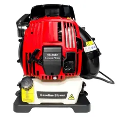 Leaf Blower, 76CC, 660CFM, 200MPH, 4 Stroke Air Cooling Gas Backpack Grass Blower,Snow Blower