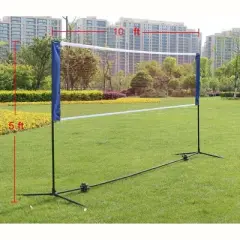 Dexmalle Portable Large Volleyball Badminton Tennis Net