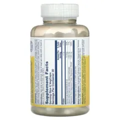 Solaray Cal-Mag Citrate with Vitamin D-2, 1:1 Ratio, 180 Vegcaps