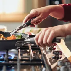 Anolon Advanced Home 12.75" Open Fry Pan Moonstone