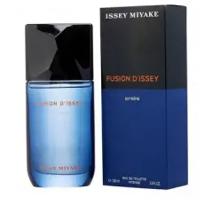 Fusion D'Issey Extreme By Issey Miyake Men Cardamom, Bergamot, Patchouli, Sandalwood, Lavender Edt Intense Spray 3.3 Oz