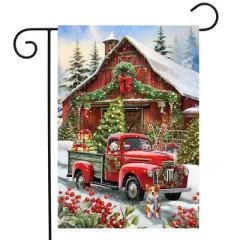 Briarwood Lane Winter Garden Flag 12x18 For Outdoor Country Christmas For Christmas Garden Flag Flags For Outside