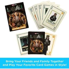 Aquarius Puzzles Marvel Loki Playing Cards