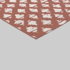 7' x 10' Diamond Outdoor Rug Orange - Threshold&trade;