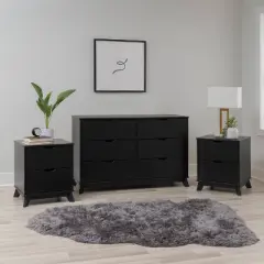 Powell Pensy Dresser and 2 Nightstands