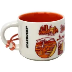 Starbucks Been There Series Taipei Ceramic Demitasse Ornament Mug, 2 Oz
