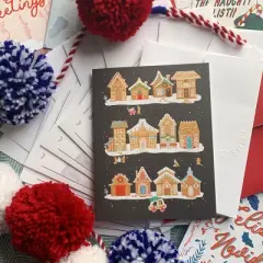 Holiday/Christmas Yeti Assorted Set of Greeting Cards (8 ct.) by Ramus & Co