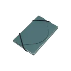 JAM Paper Plastic Business Card Holder Case Green Metallic Sold Individually (365659)