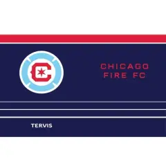 MLS Chicago Fire 20oz MVP Stripe Stainless Steel Tumbler