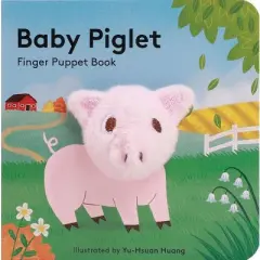 Baby Piglet: Finger Puppet Book (Pig Puppet Book, Piggy Book for Babies, Tiny Finger Puppet Books) - (Baby Animal Finger Puppets) (Board Book)