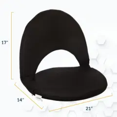 Alpcour Reclining Stadium Seat - Waterproof, 6-Position Comfort for Outdoor Use