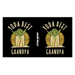 Star Wars Yoda Best Grandpa Cartoon Stainless Steel Water Bottle