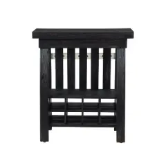 Barley Beer/Wine Cabinet Dark Pine - Powell Company