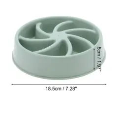 Unique Bargains Lightweight Windmill Shape Dog Water Bowl 1 Pc