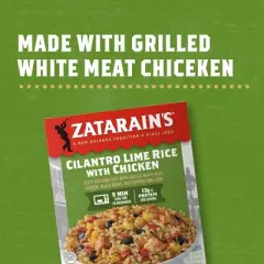 Zatarain's Frozen Cilantro Lime Rice with Chicken - 10.5oz