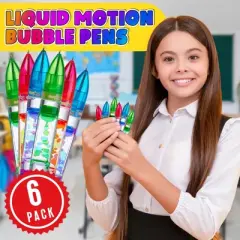 Playbees Liquid Motion Bubbler Pens Sensory Toy