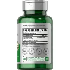 Horbaach Chamomile Flower 1100mg | 200 Capsules