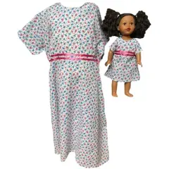 Doll Clothes Superstore Size 14 Matching Girl And Doll Flower Print Dresses
