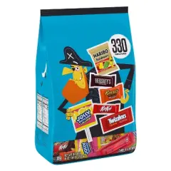 HERSHEY'S Chocolate and Sweets Assorted Halloween Candy Miniatures - 97.96oz/330pc