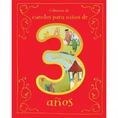 Cuentos Para Ni&ntilde;os de 3 A&ntilde;os (Spanish Edition) - by  Parragon Books (Hardcover)