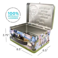 Aquarius Puzzles Bob Ross "Happy Accidents" Collectible Tin Lunchbox