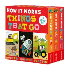 How It Works: Things That Go 3-Book Boxed Set - by  Amelia Hepworth & Molly Littleboy (Mixed Media Product)
