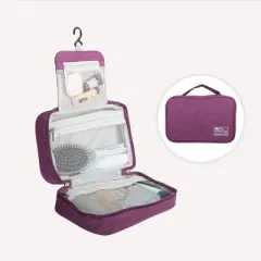 Unique Bargains Hanging Water-resistant Foldable Makeup Bags and Organizers 1 Pc