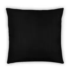 Star Wars White Rebel Symbol 18"x18" Black Square Outdoor Pillow