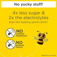 Zarbee's Triple Action Liquid Hydration Pouches - Strawberry Lemonade - 5 fl oz/3ct