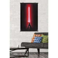 Trends International Star Wars: Original Trilogy - Red Lightsaber Unframed Wall Poster Prints