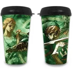 Just Funky The Legend of Zelda Link and Zelda Travel Mug