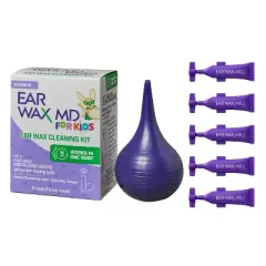 Ear Wax MD Eosera Kids' Multi-Use Wax Cleaning Kit - 5 vials