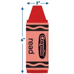 Eureka&reg; Crayola&reg; Bookmark, 36 Per Pack, 6 Packs