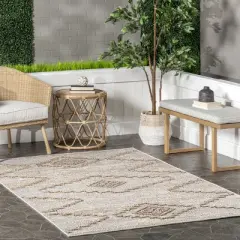 nuLOOM Izetta Southwestern High-Low Indoor/Outdoor Area Rug