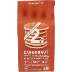 Carbonaut Pancake & Waffle Mix Low Carb Original - Case of 6 - 10 oz