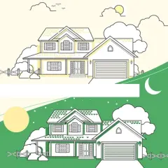 BIRD BLINDER 15" Large Coloured Reflective Bird Repellent, Silver Set of 4