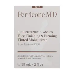 Perricone MD High Potency Classics: FACE FINISHING & FIRMING TINTED MOISTURIZER Broad Spectrum SPF 30 (2 oz) Face Lotion Cream Sunscreen