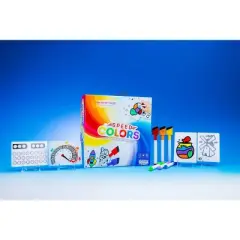 Asmodee Speed Colors Game: Educational Memory Skills, Creative Family Board, 2-5 Players, 15-Minute Sessions