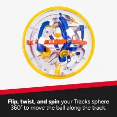 Rubik's Tracks 100 - 3D Gravity Maze and Puzzle Game with 100 Obstacle