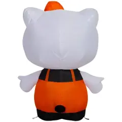 Hello Kitty 3' Airblown in Jack O'Lantern Outfit Halloween Inflatable Decoration
