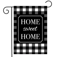 Briarwood Lane Garden Flag 12x18 For Outdoor Home Sweet Home Checkers Spring For Spring Garden Flag Flags For Outside