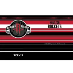 NBA Houston Rockets 20oz Hype Stripes Stainless Steel Tumbler