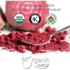 Organic Beet Root Powder 8 Oz