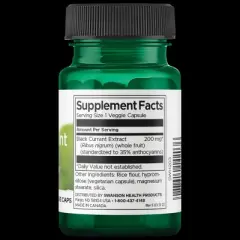 Swanson Herbal Supplements Black Currant Extract 200 mg 30 Veg Caps
